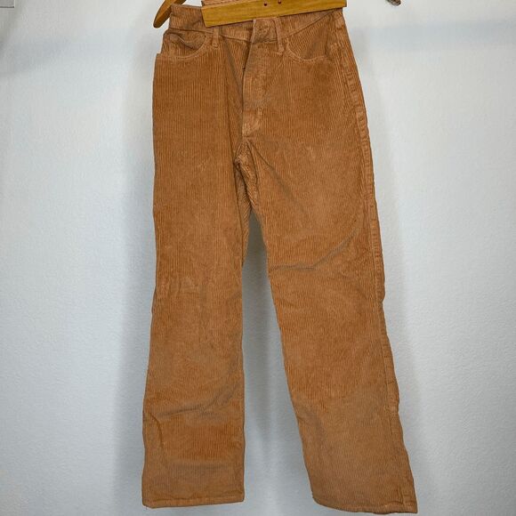 **SOLD** Hollister Corduroy Pants Brown/Tan  Size 25 - Picture 1 of 7
